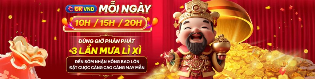 OKVND phát hồng bao mỗi ngày theo khung giờ